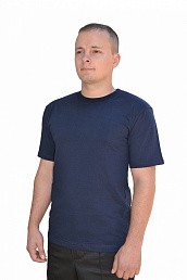  Мужская футболка 7.6.6.3 темно-синий