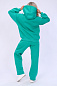 Женский костюм с брюками 27335 / Зеленый
