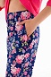 Пижама (джемпер и брюки) из кулирки Жасмин / Розовая роза макси