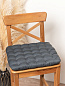 Био-подушка на стул PEK235 / Темно-серая