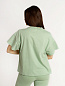 Женская футболка "Oversize" арт. к1242сх / Светлый хаки