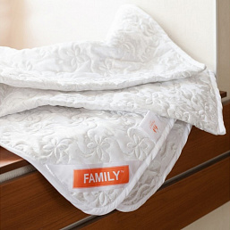 Одеяло FAMILY COLLECTION Finefill Soft сатин